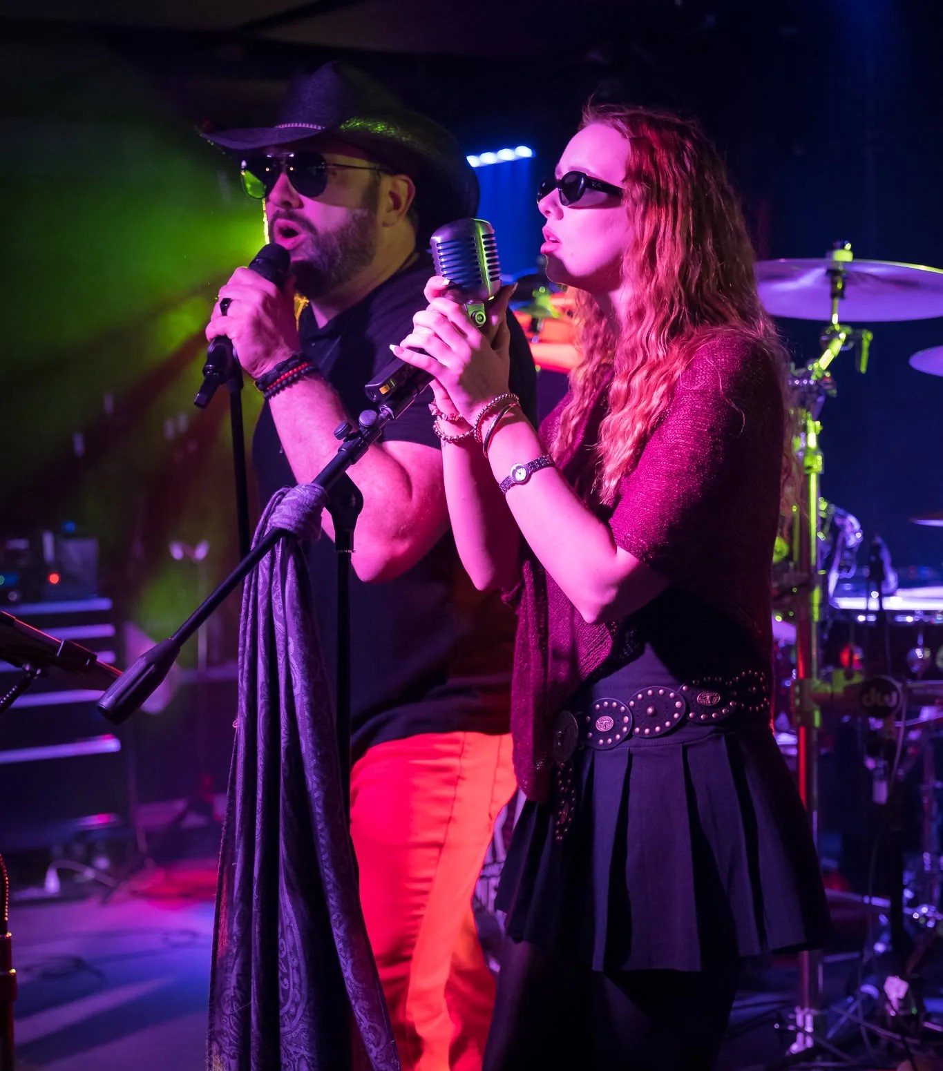 Ira and the Half Moon performing on stage